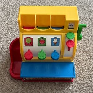 Fisher-Price Cash Register Toy Vintage remake
